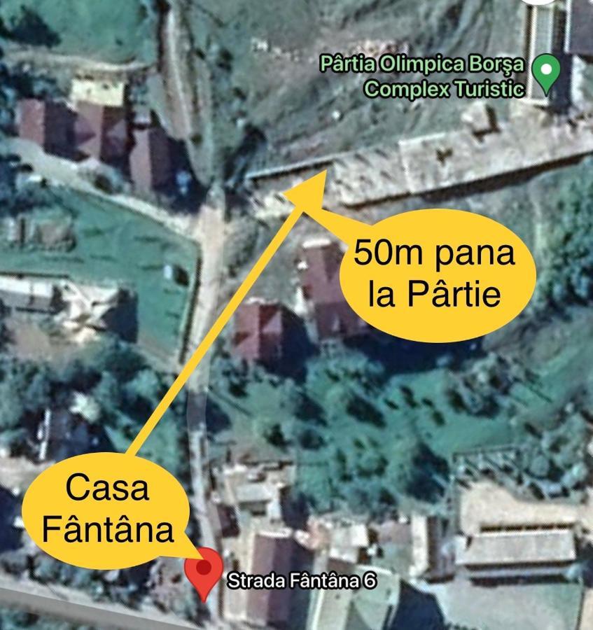 Casa Fantana - La Poalele Muntilor -50 De Metri De Partia Olimpica Βίλα Statiunea Εξωτερικό φωτογραφία